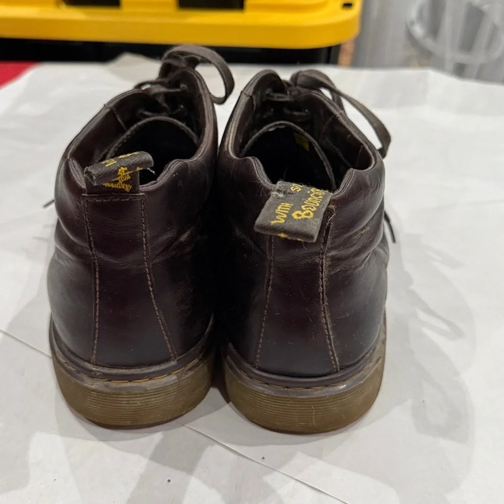 Dr. Martens Dark Brown Leather Chukka Boots